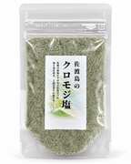 佐渡島のクロモジ塩 50g のパッケージ